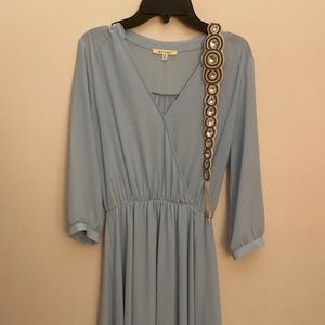 Miami for Francesca's Long Sleeve Dress w/ Belt
